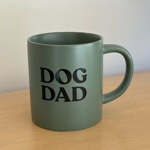Dog Dad Green Mug